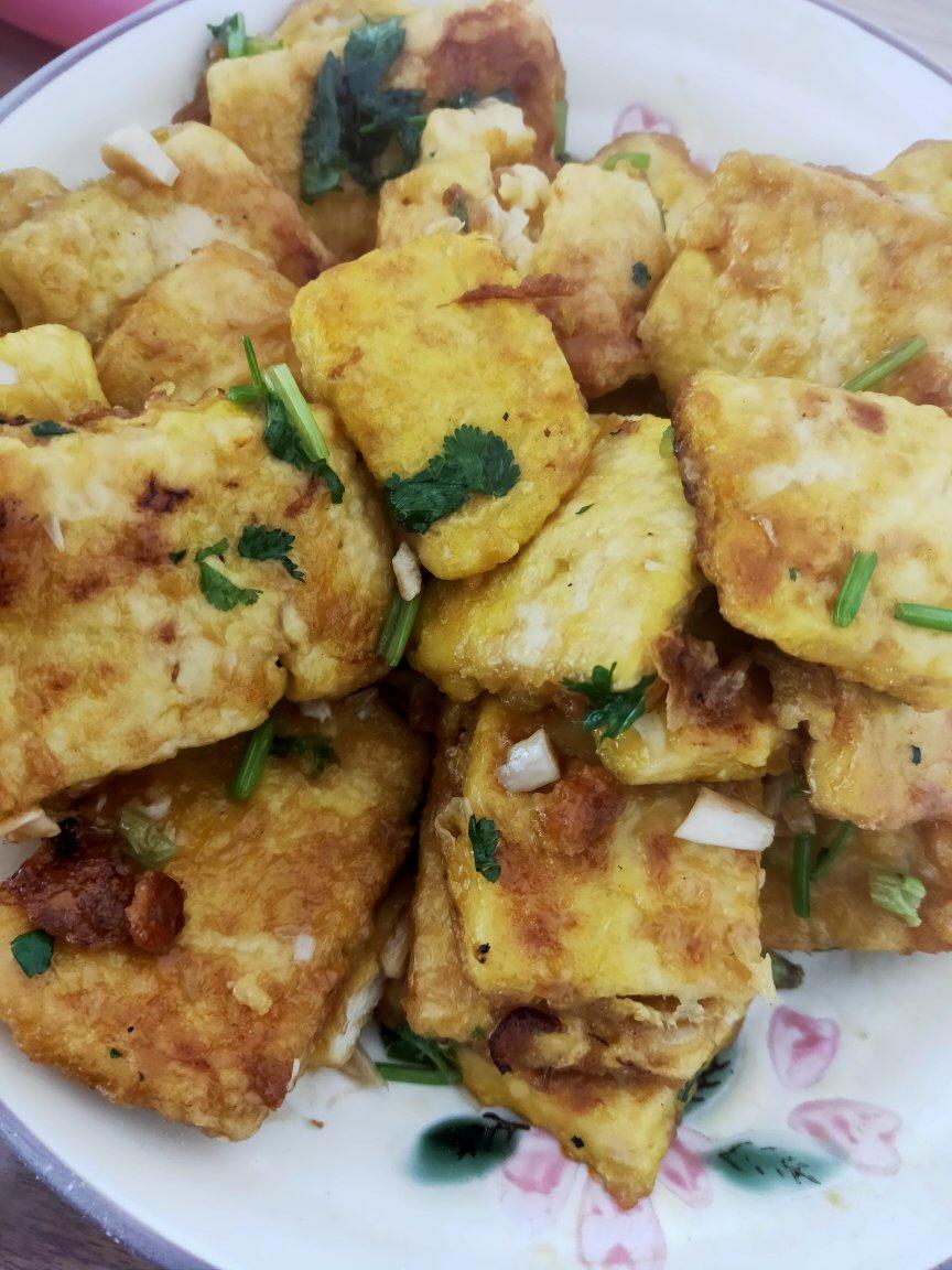 无敌好吃的香煎豆腐