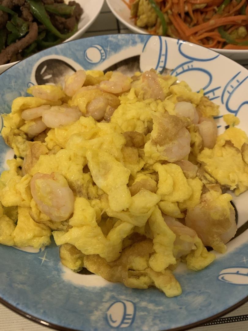 虾仁滑炒鸡蛋