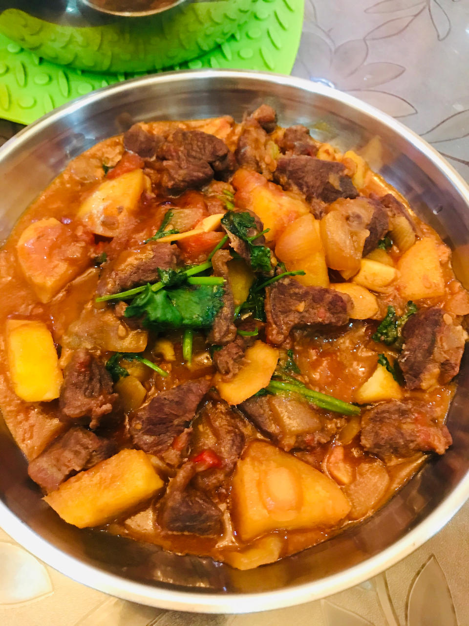 番茄土豆炖牛肉 里的小秘密