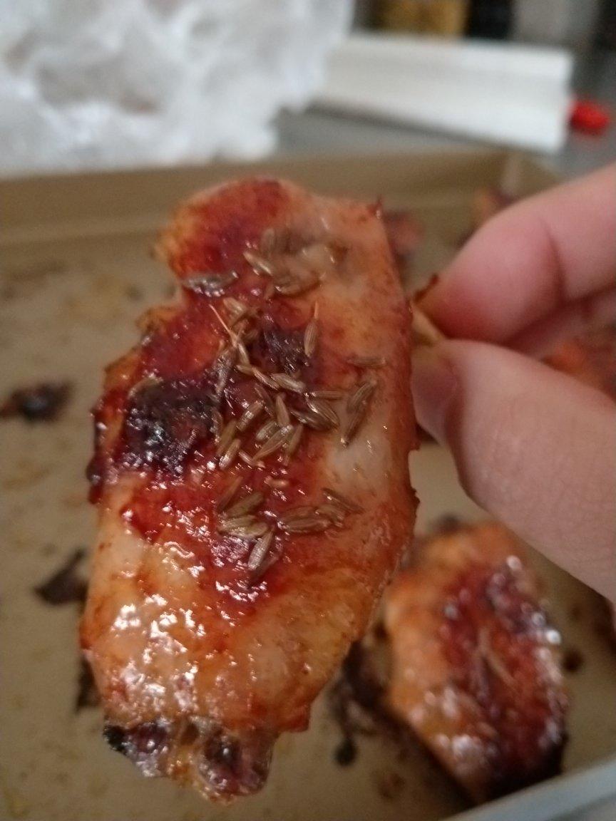 免烤箱❗️好吃到舔手指的蒜香孜然奥尔良鸡翅
