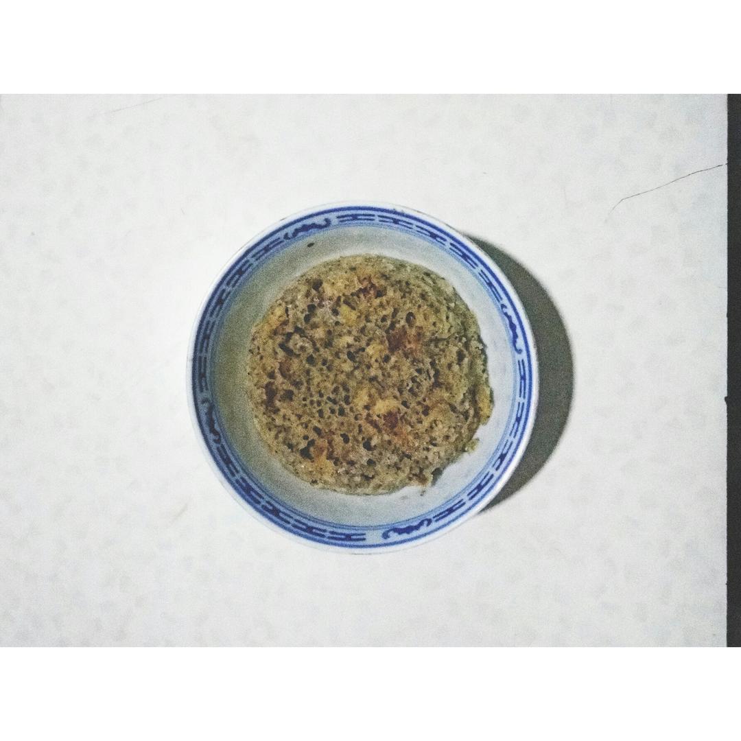 懒人版早餐快速微波炉杯子蛋糕