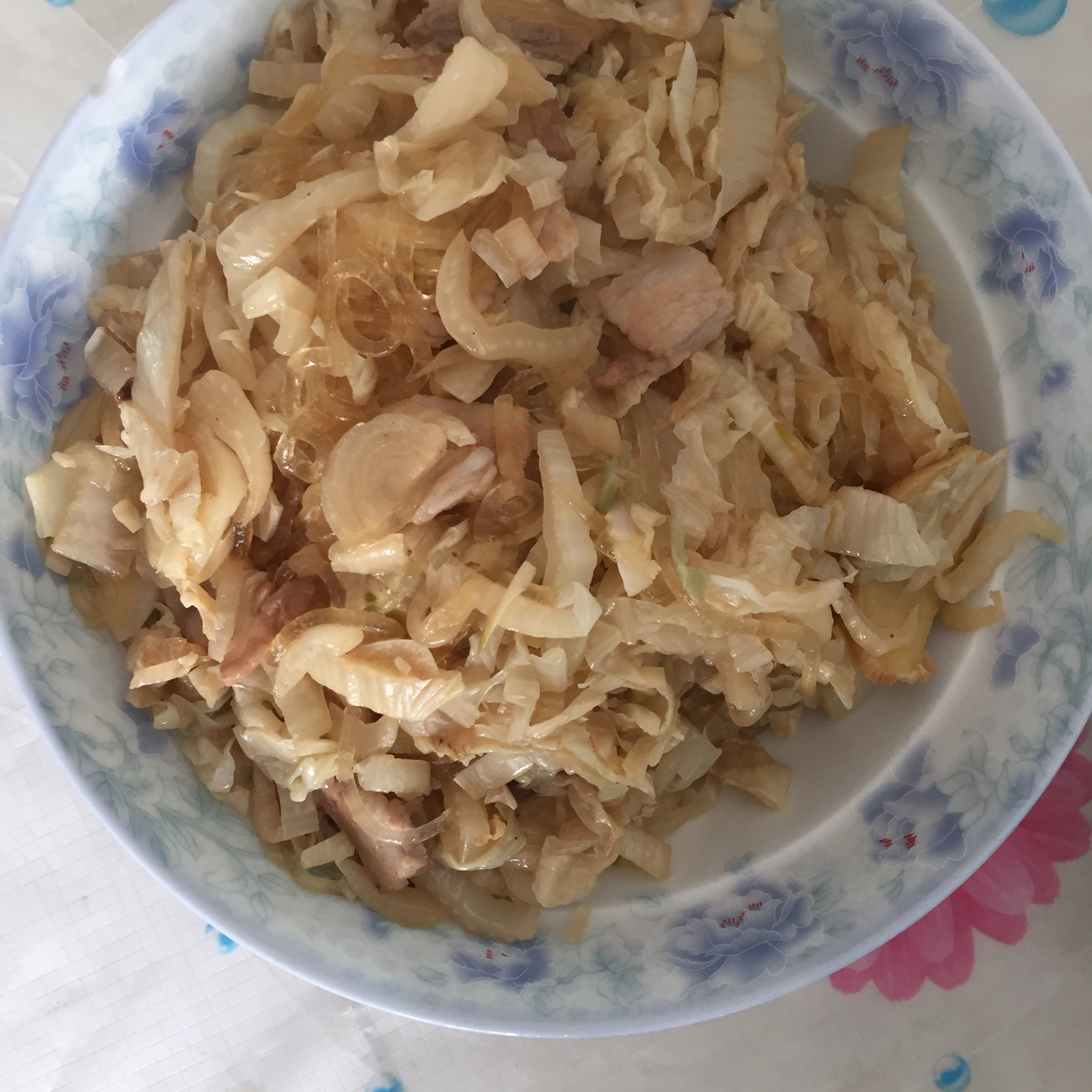 酸菜炒粉条