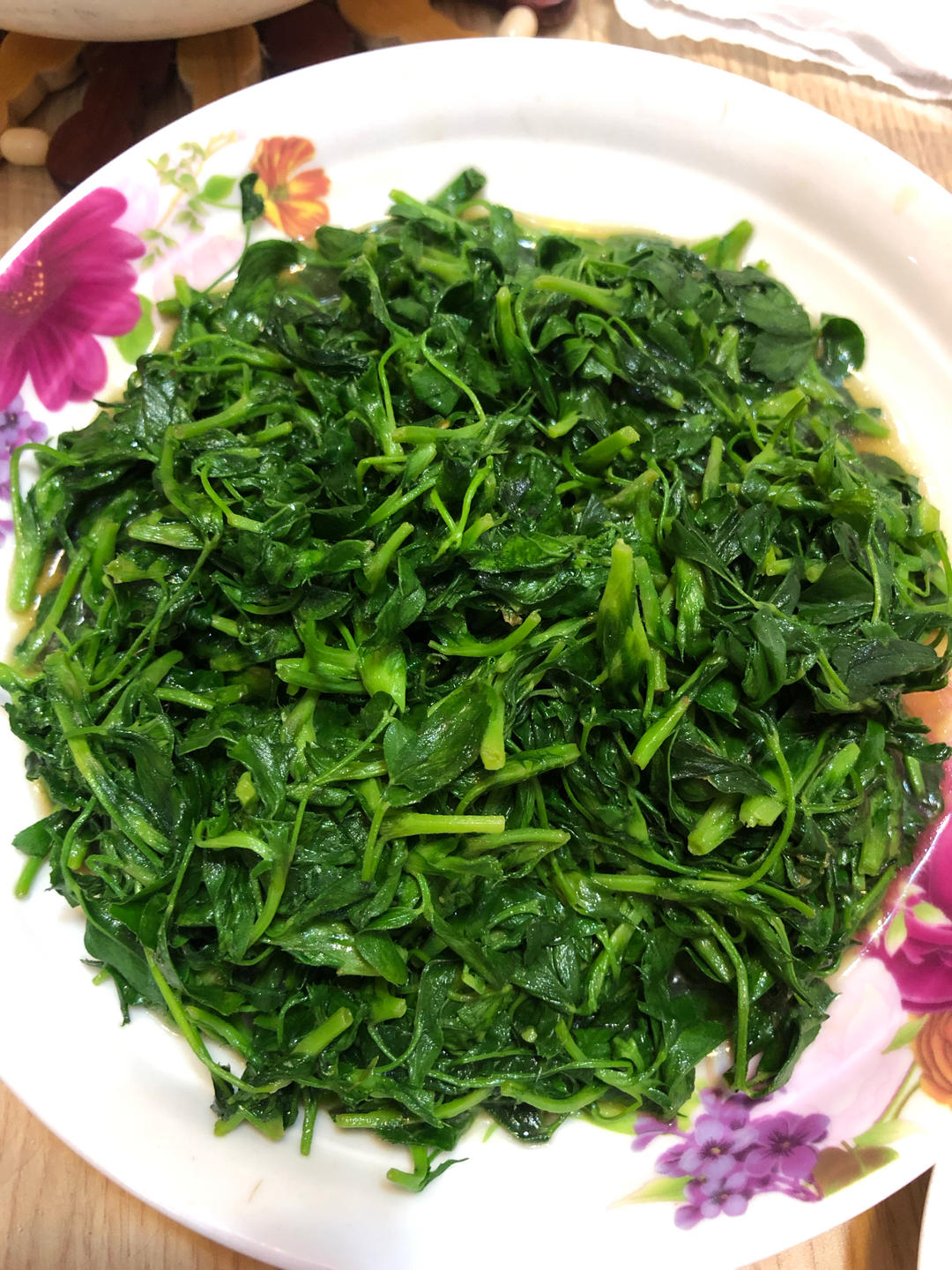 16秒搞定一盘酒香草头