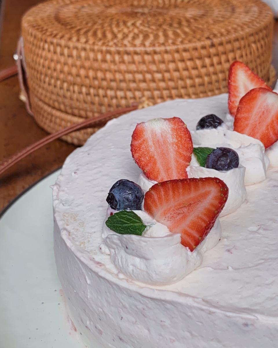 《Tinrry+》草莓奶油蛋糕（8寸配方）