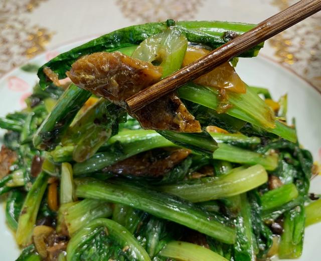 经典粤菜—米饭杀手|豆豉鲮鱼油麦菜的做法