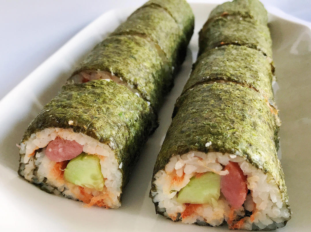 三分钟简易版寿司（普通米饭版，无需寿司醋）