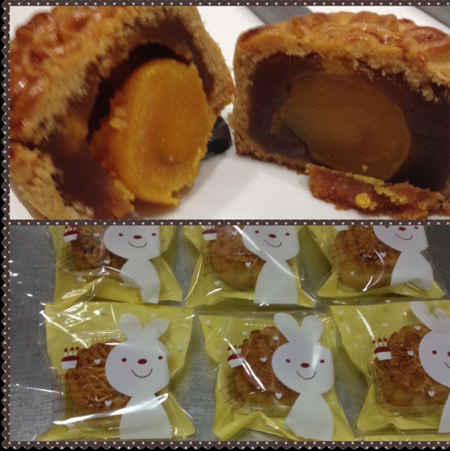 广式月饼——蛋黄莲蓉月饼