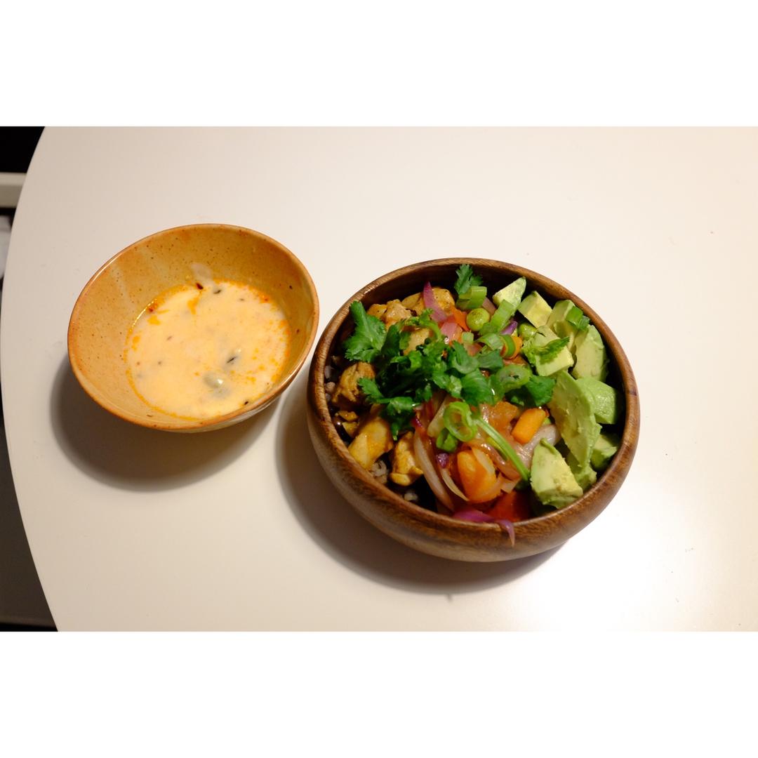墨西哥鸡肉饭丨健康·三餐