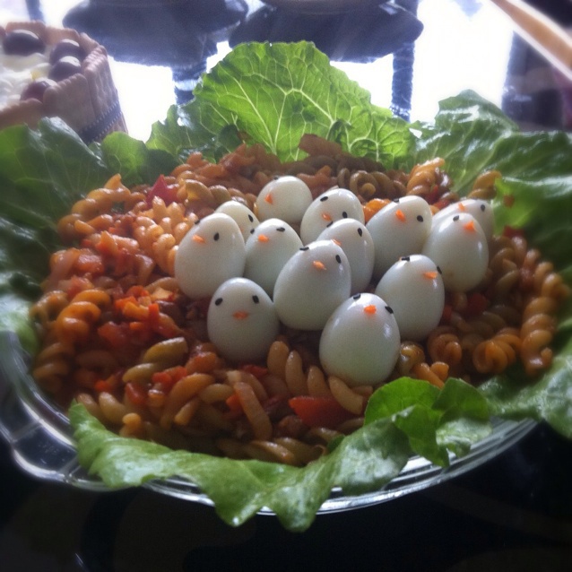 饥饿的小鸟面条