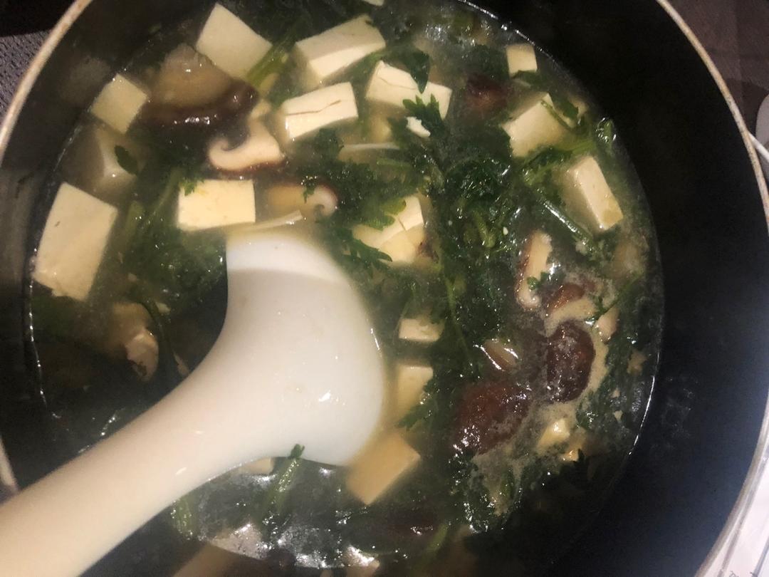 荠菜豆腐羹【北鼎养生壶食谱】