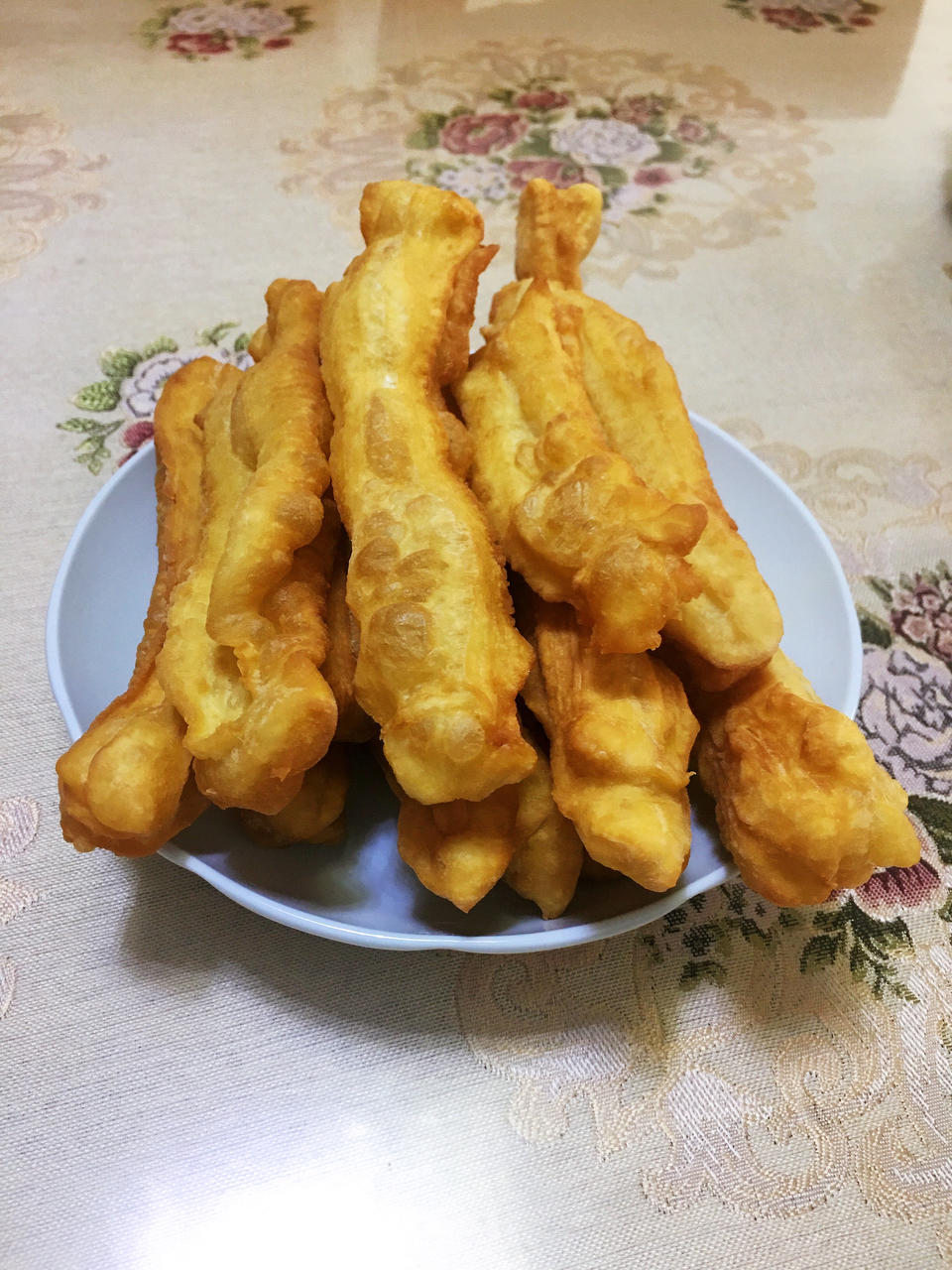 在家做✌️最简单的油条‼️蓬松香脆😋健康好吃