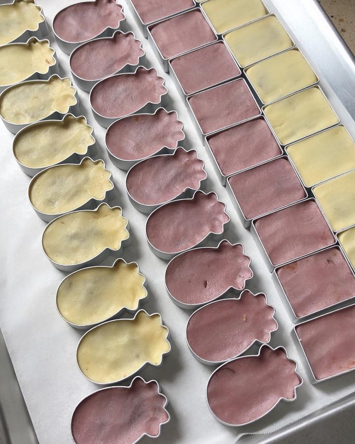 没有磨具版的凤梨酥