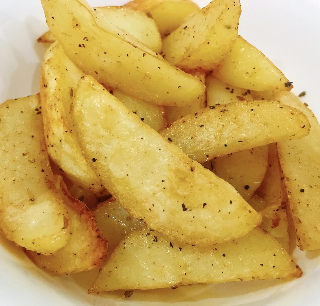 烤土豆、烤薯角