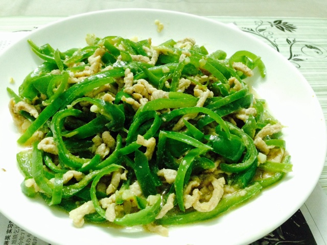 青椒肉丝