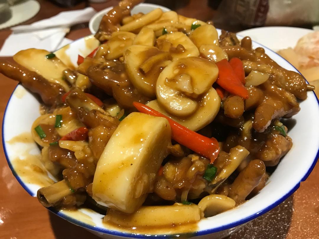 香辣烧鸡爪