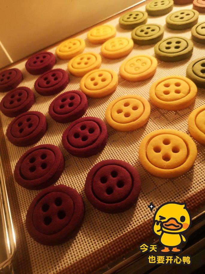 可爱纽扣饼干