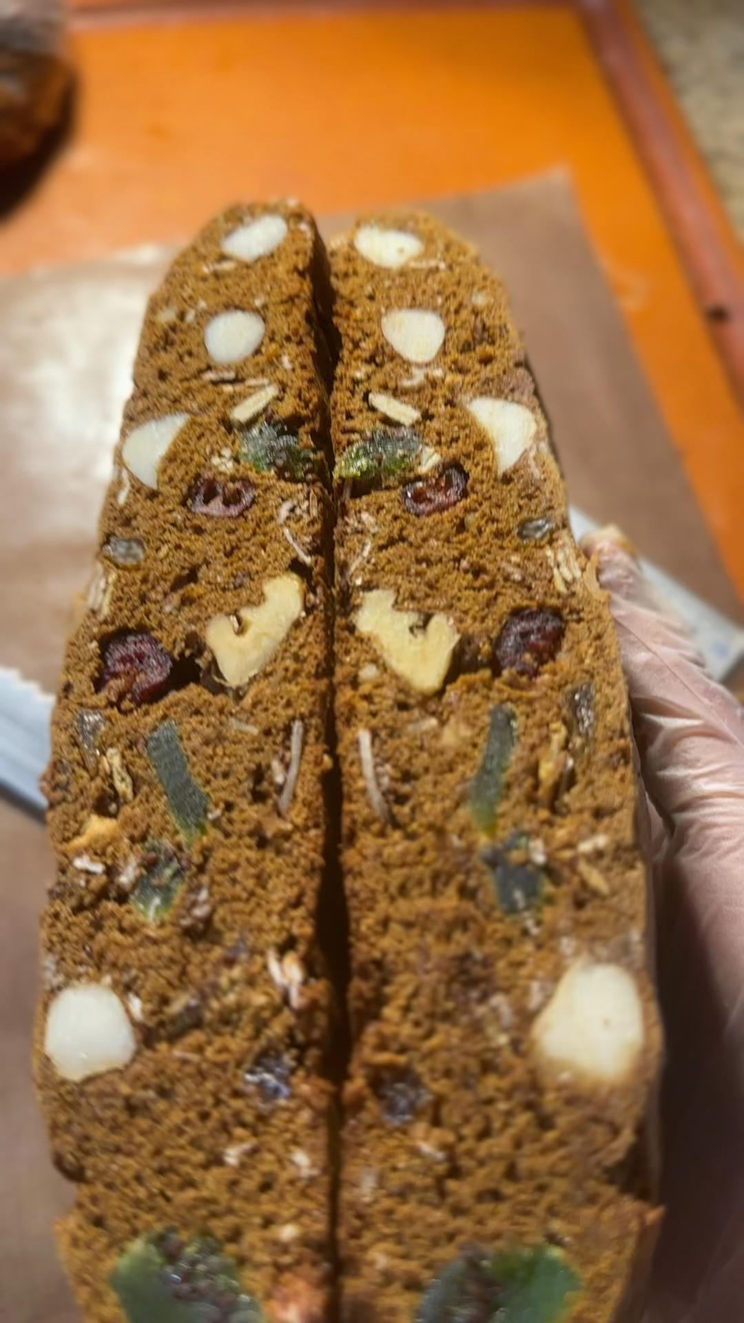 可可坚果意式脆饼