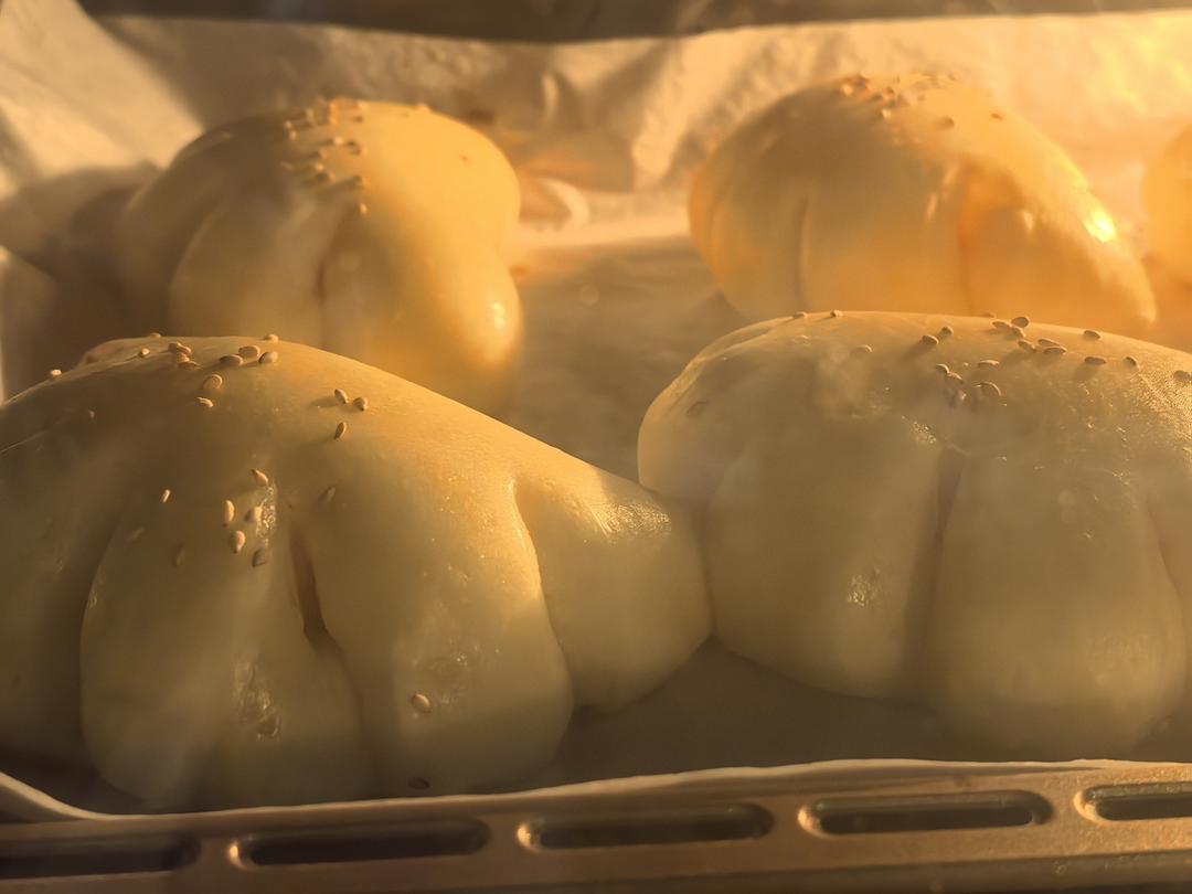 免揉！日式卡仕达面包