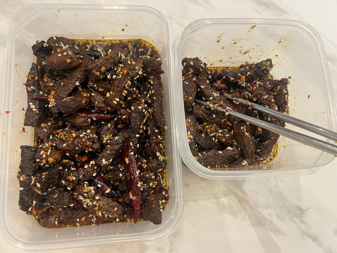 冷吃牛肉（好吃到停不下来）