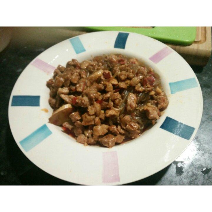 肉末粉丝煲