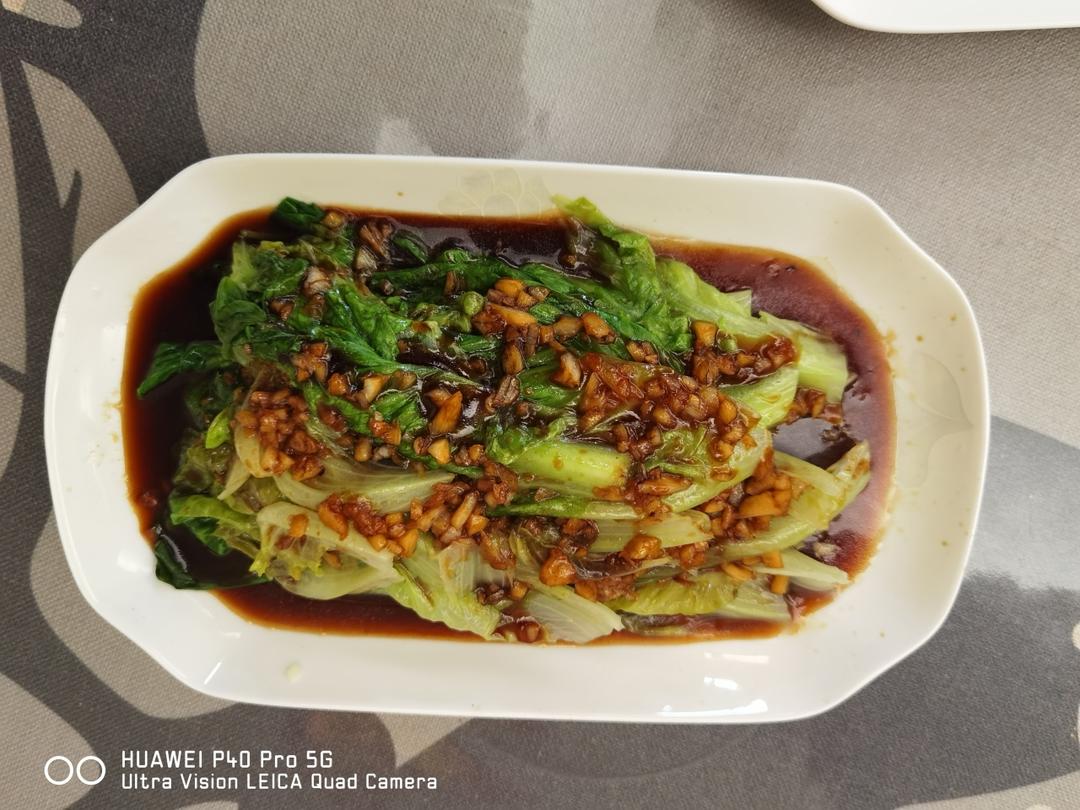 超简单的蚝油生菜