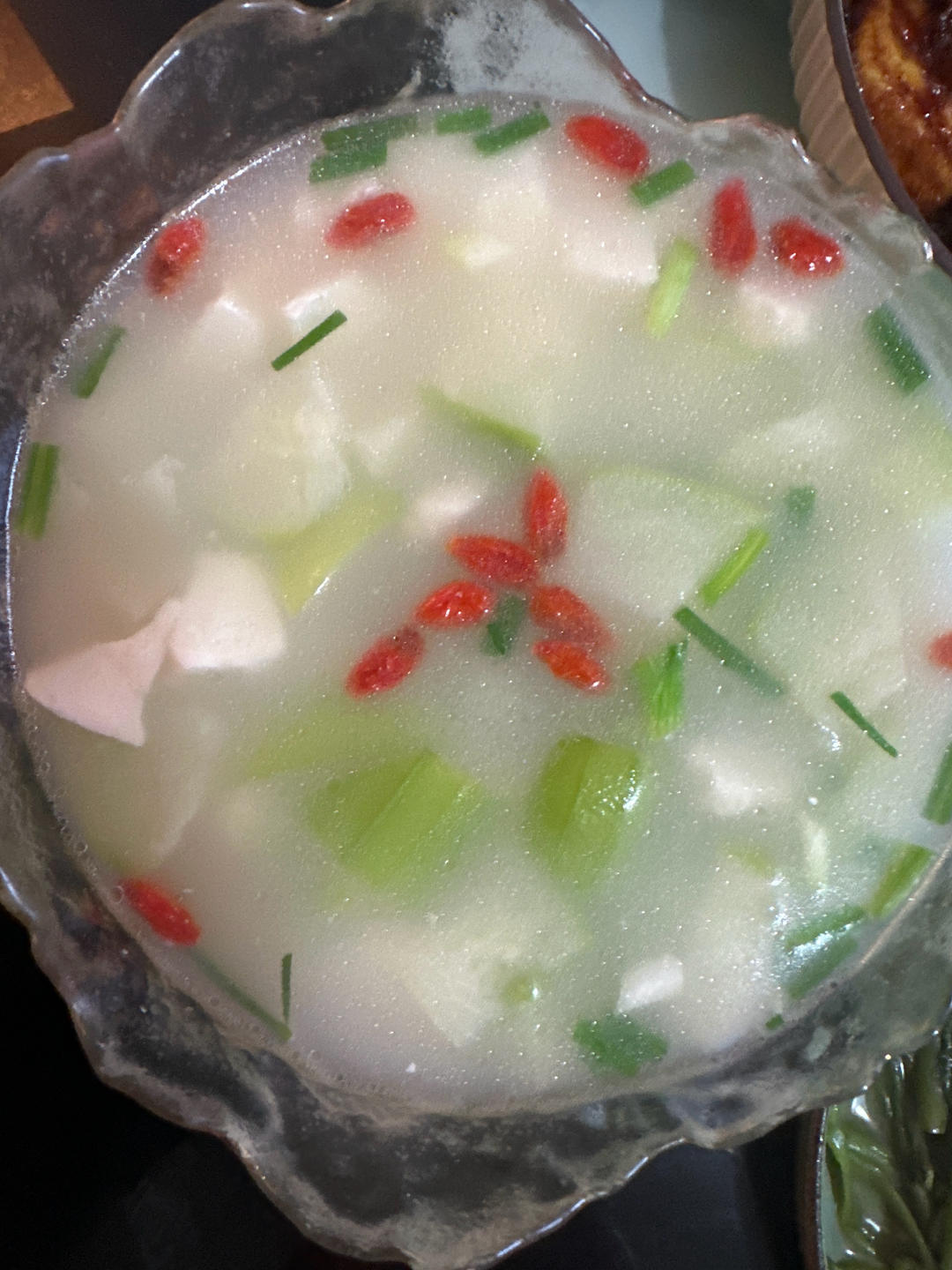 丝瓜豆腐汤