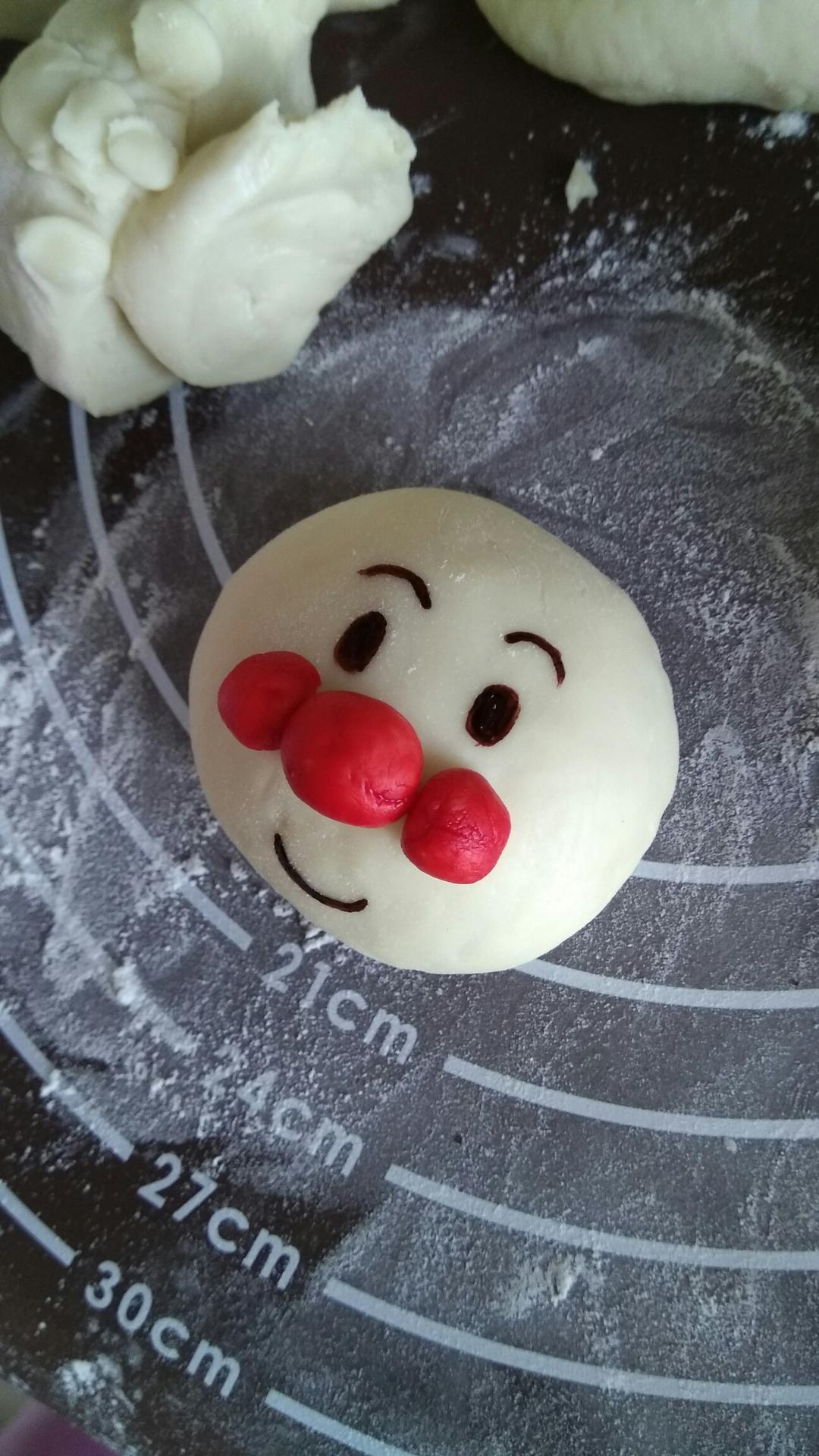 面包超人馒头的做法