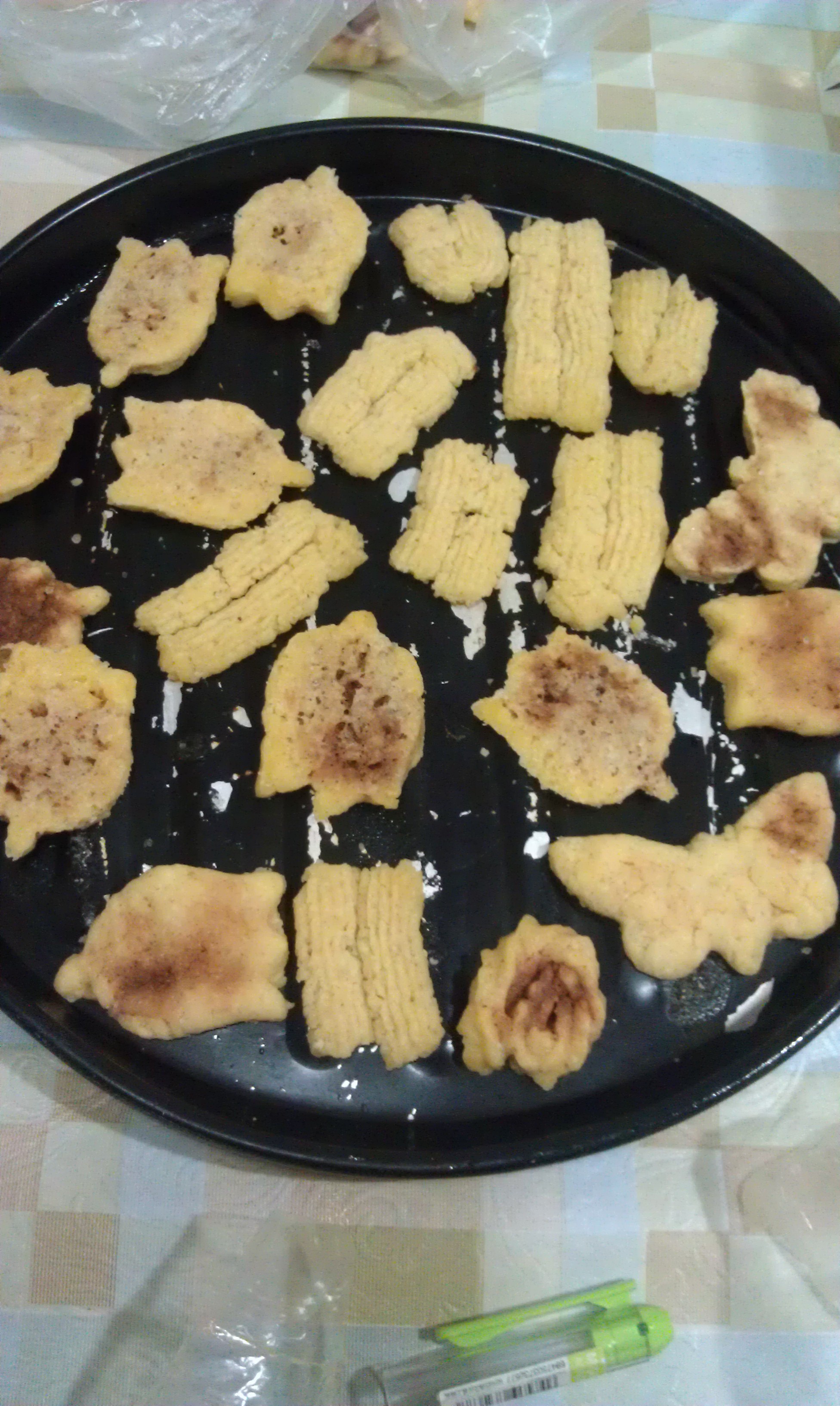 瓶子tx做的微波炉黄油曲奇饼干