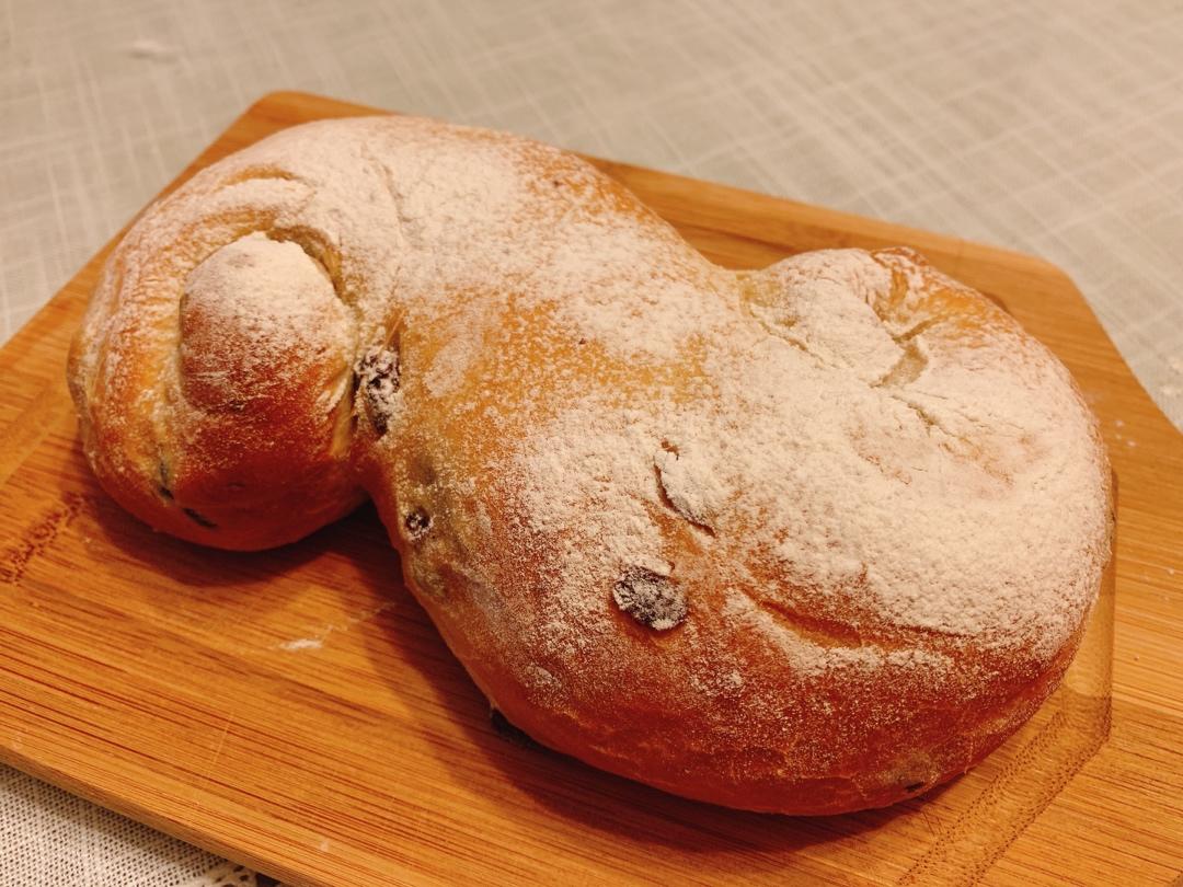 《Tinrry+》蔓越莓乳酪软欧（帅帅小厨）