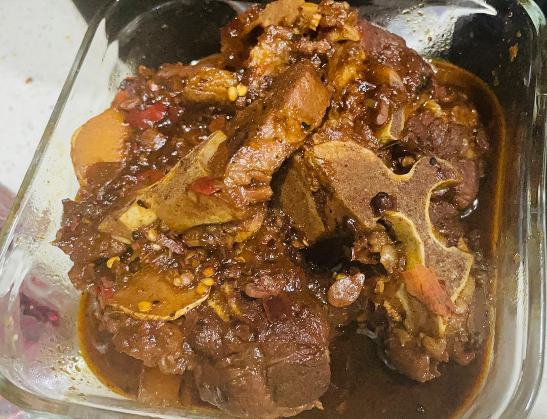 家庭版酱牛骨