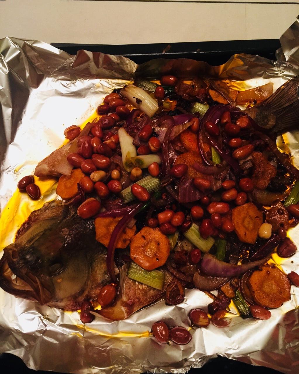 香辣烤鱼-烤箱版