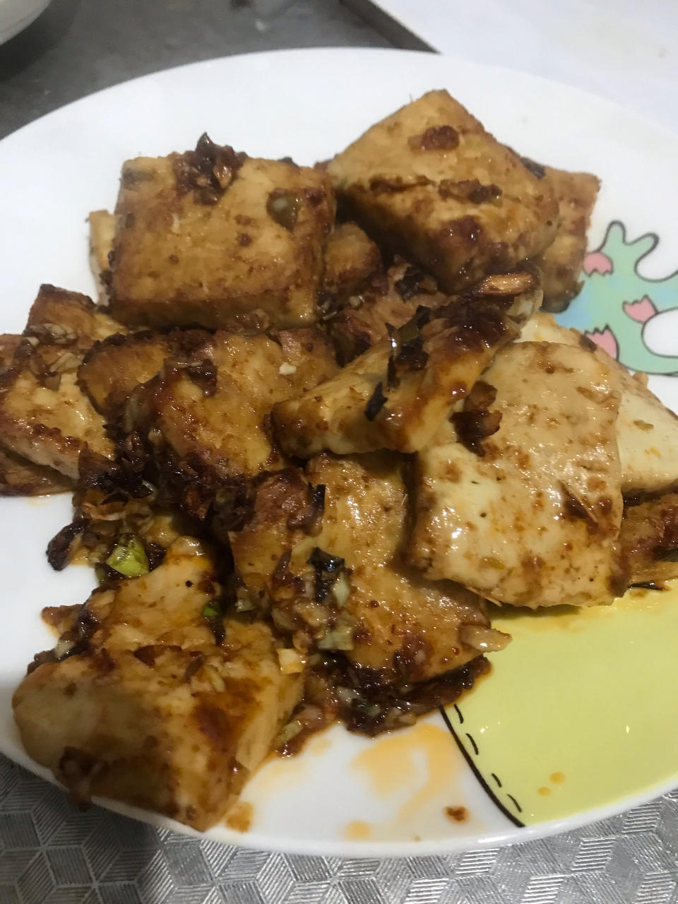 空气炸锅第一弹之豆腐