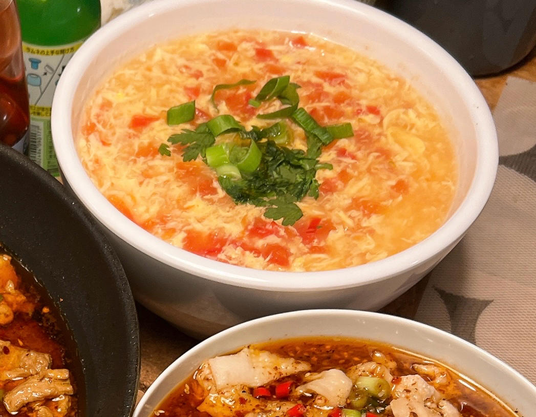 颜值与美味并存的番茄蛋花汤