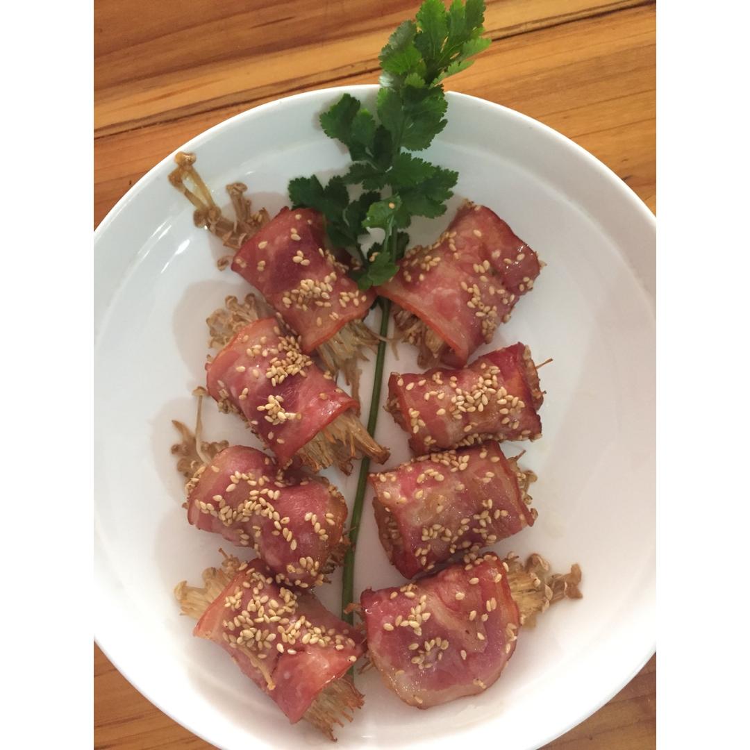 香烤培根金针菇