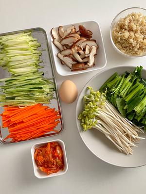 零厨艺减脂餐 ｜ 低卡🇰🇷韩式拌饭的做法 步骤1