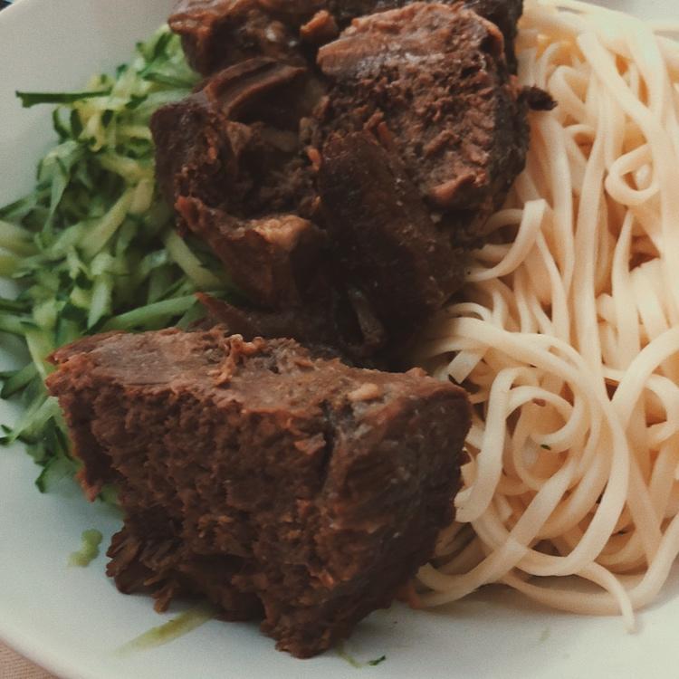 牛肉凉面