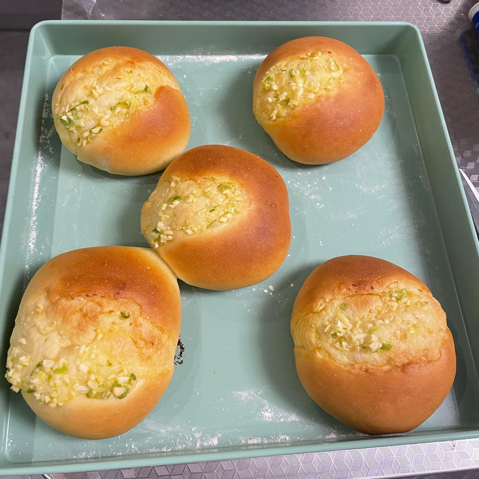 黄油蒜香面包㊙️满屋飘香，好吃到爆