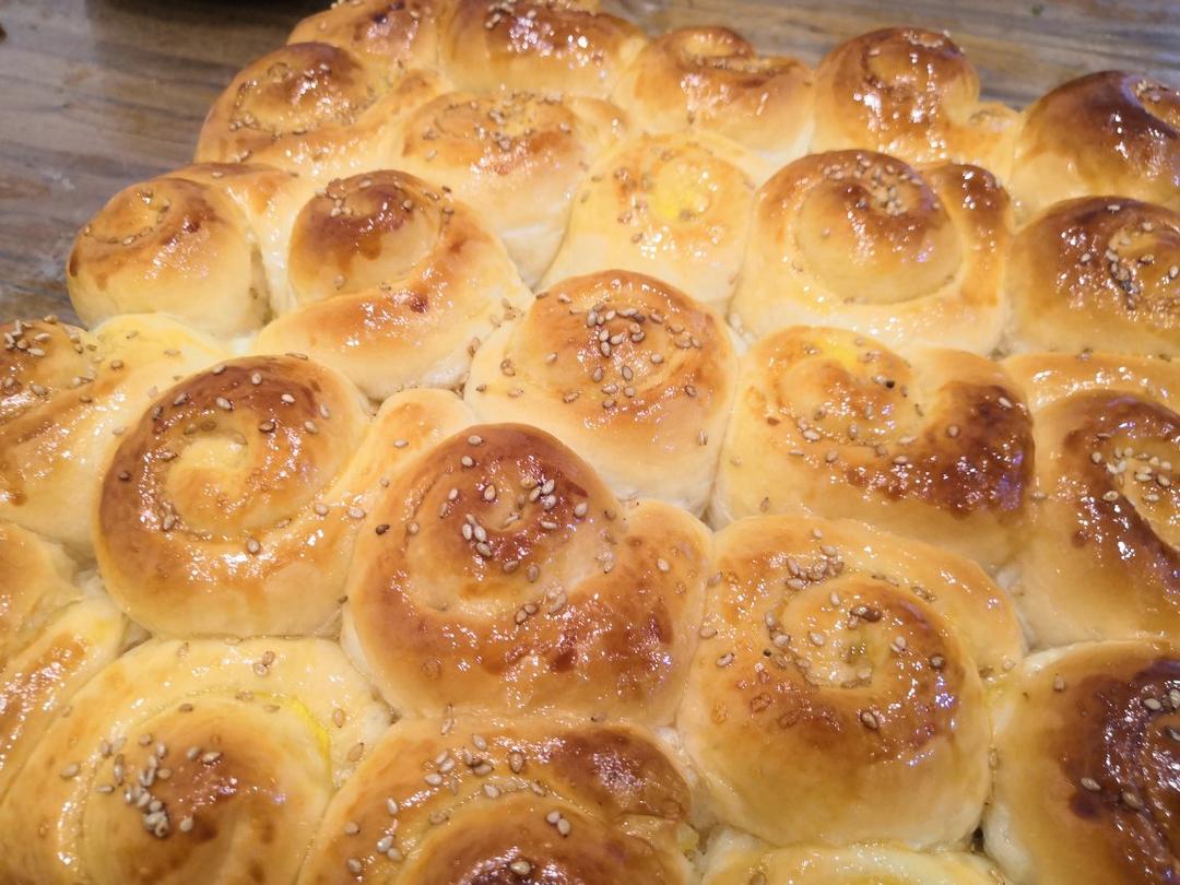 脆底蜂蜜小面包