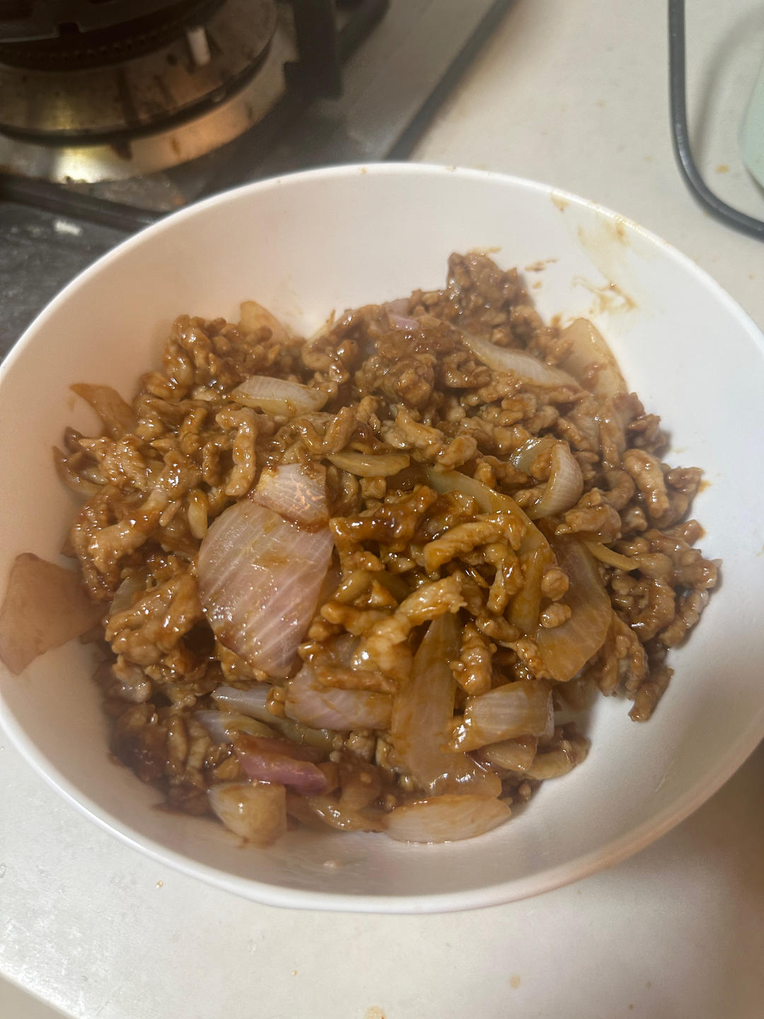 洋葱青椒炒肉丝