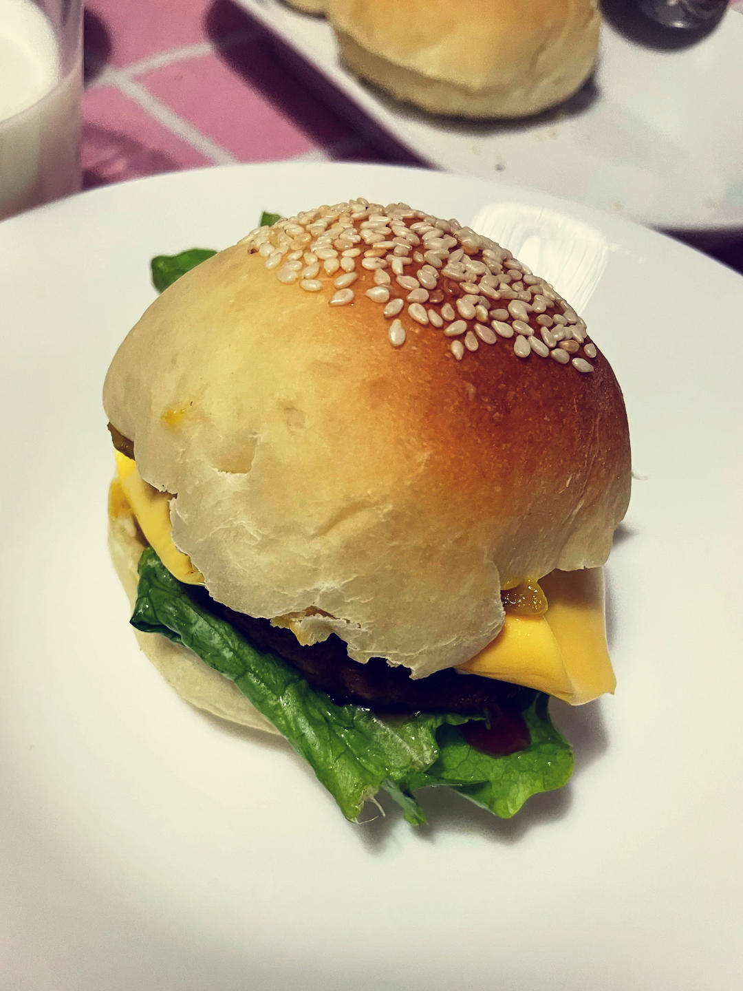 常备餐之好吃多汁的汉堡牛肉饼
