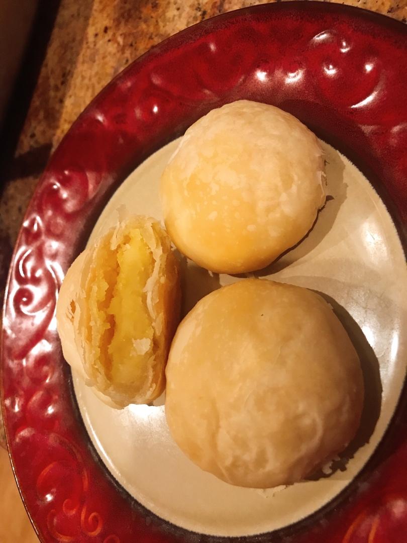 酥掉渣的绿豆饼