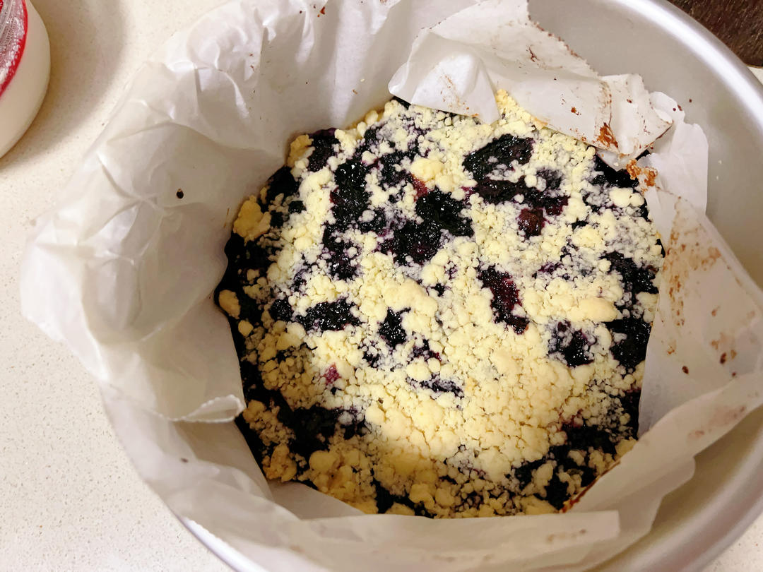 蓝莓酥粒小方块Blueberry Crumber Bars