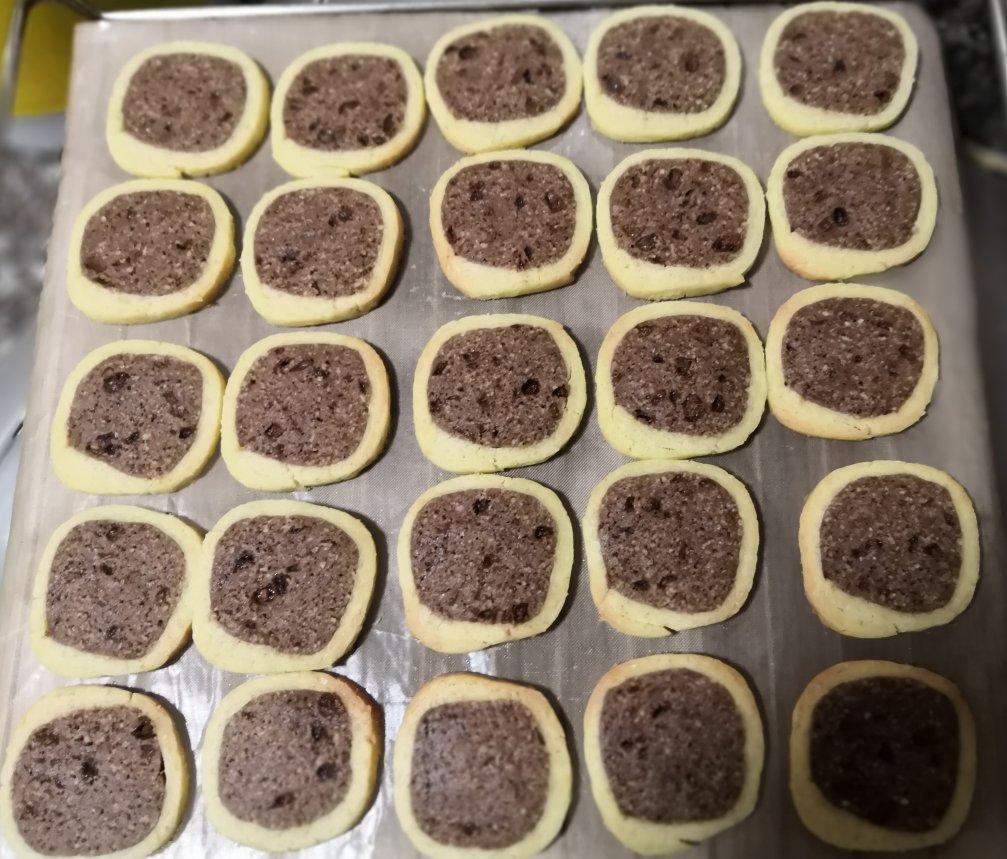 朗姆葡萄椰蓉方块饼干