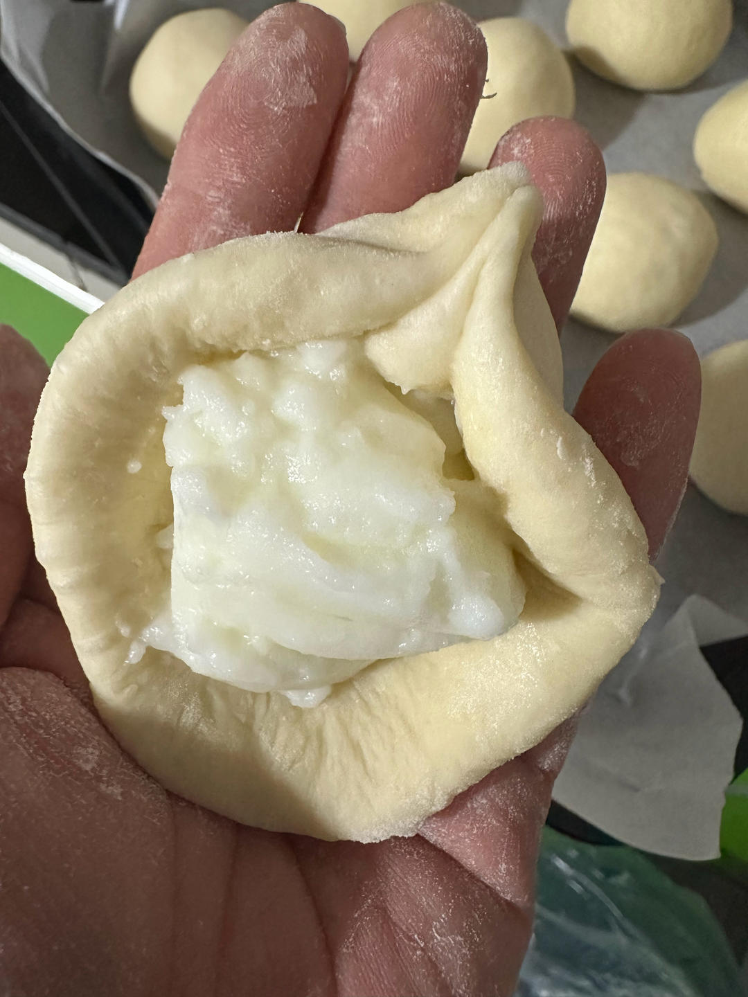 软fufu ‼️云朵爆浆酸奶小面包