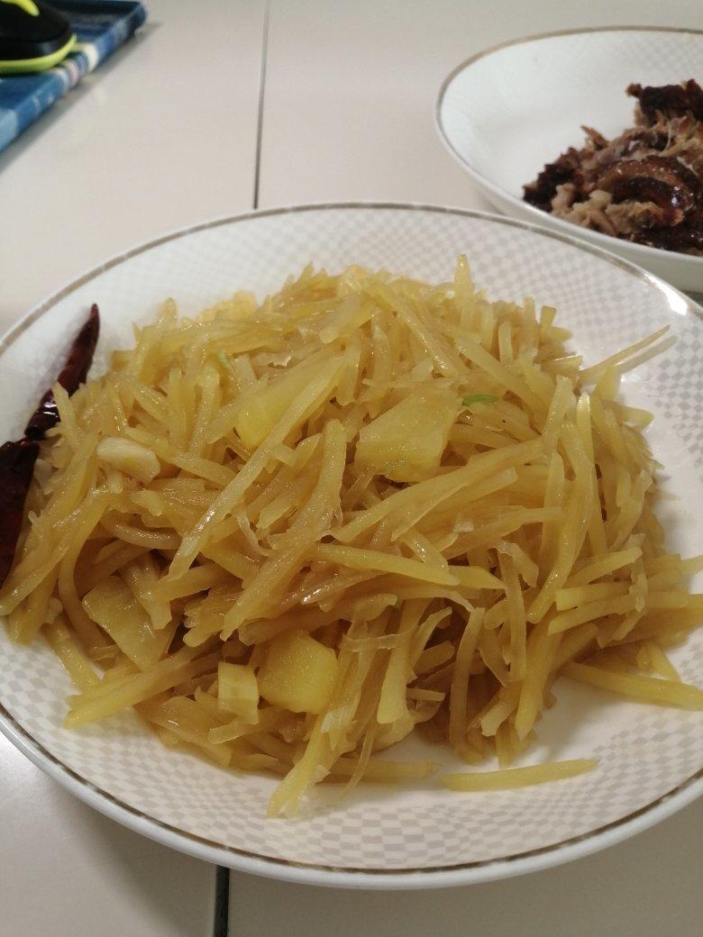 最喜欢的炒土豆丝