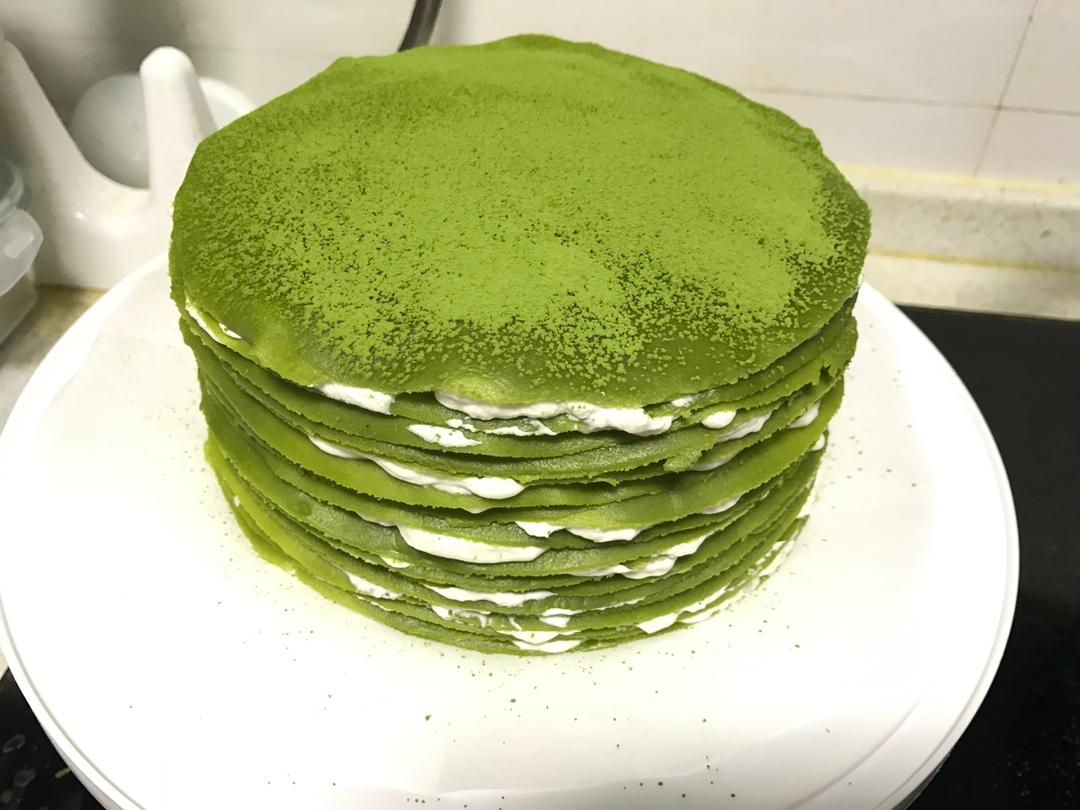 抹茶千层蛋糕（转自Amanda的曼食慢语）