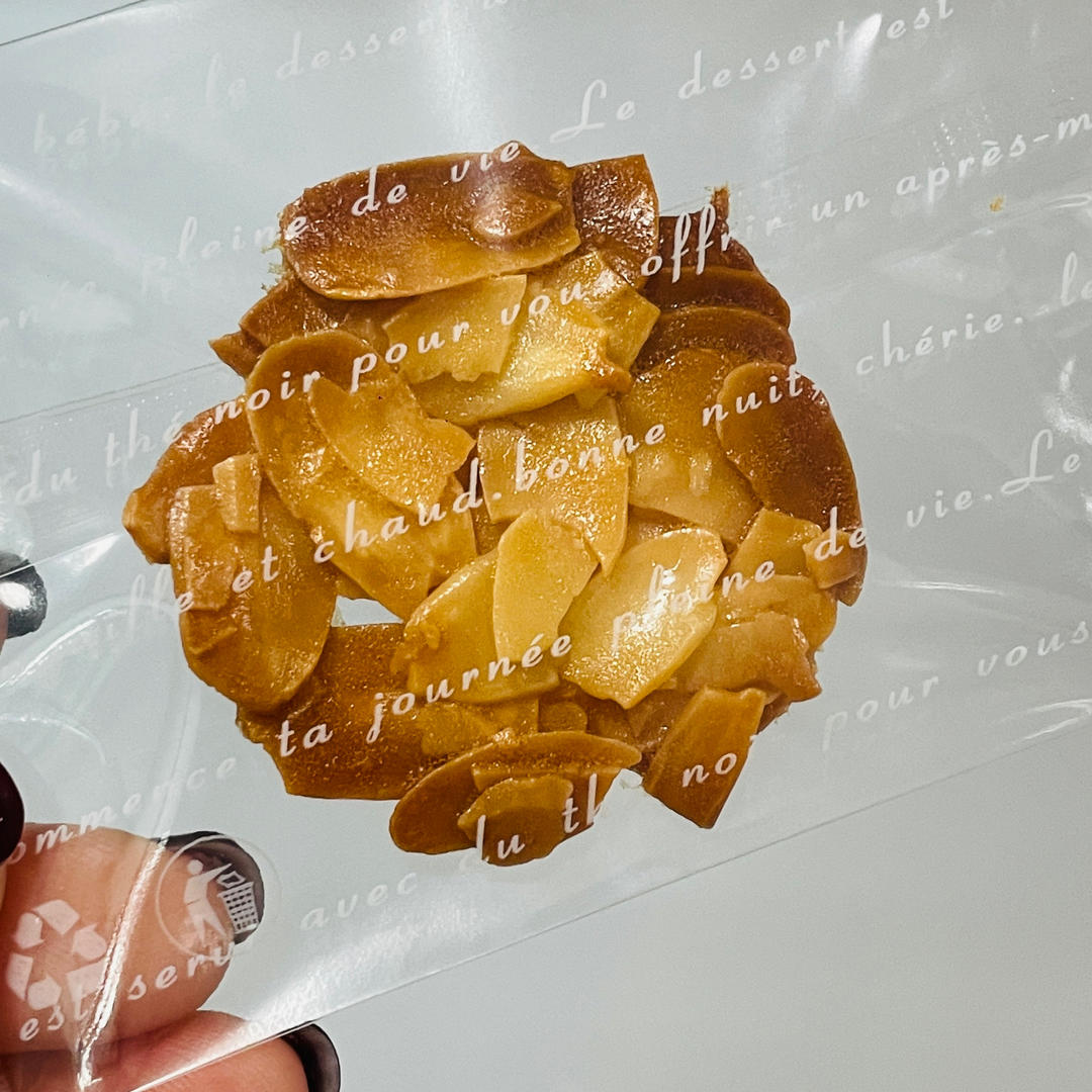 焦糖脆脆杏仁瓦片