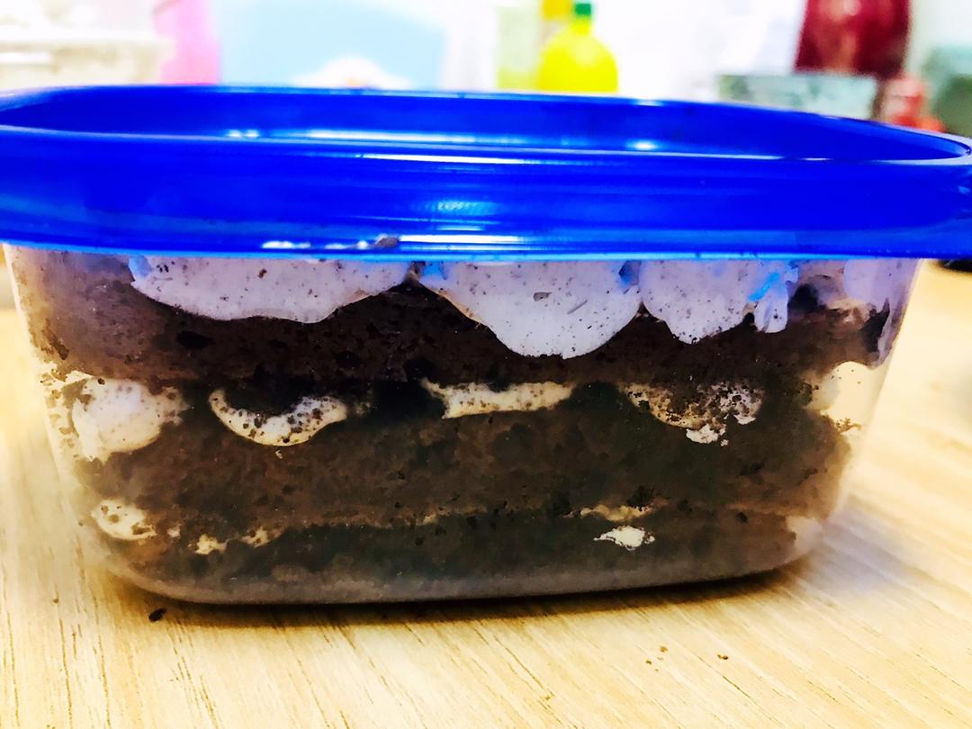 好吃到流泪的奥利奥咸奶油盒子蛋糕