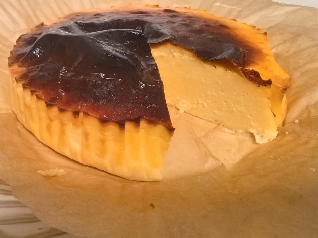 空气炸锅巴斯克蛋糕