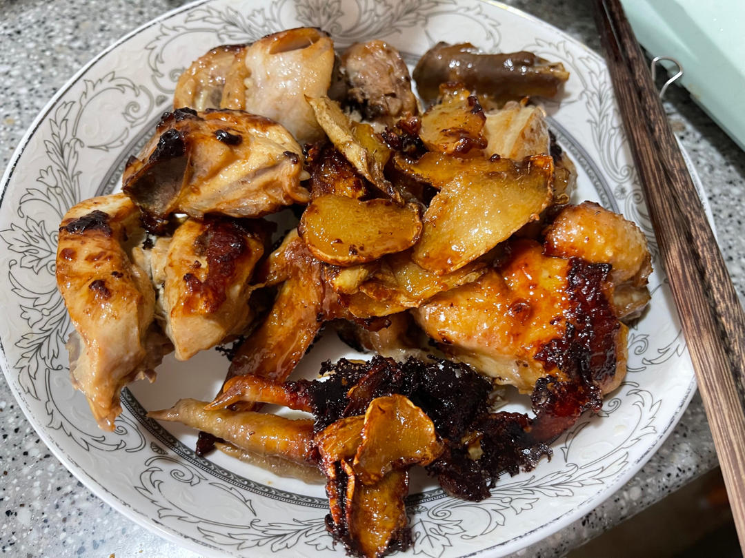 香煎鸡
